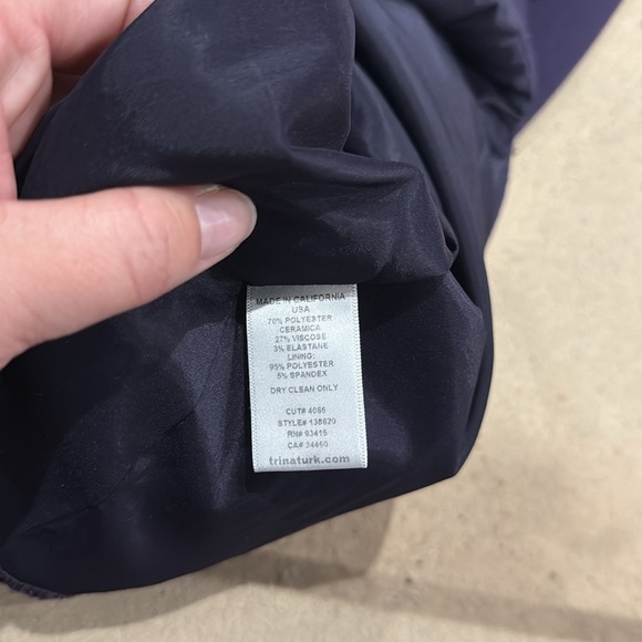 Trina Turk Dark purple Pencil Skirt - Picture 5 of 5